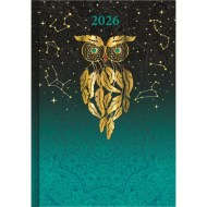 Diár týždenný A5 14,2 x 20,4 cm - ART Lapač snov 2026_1