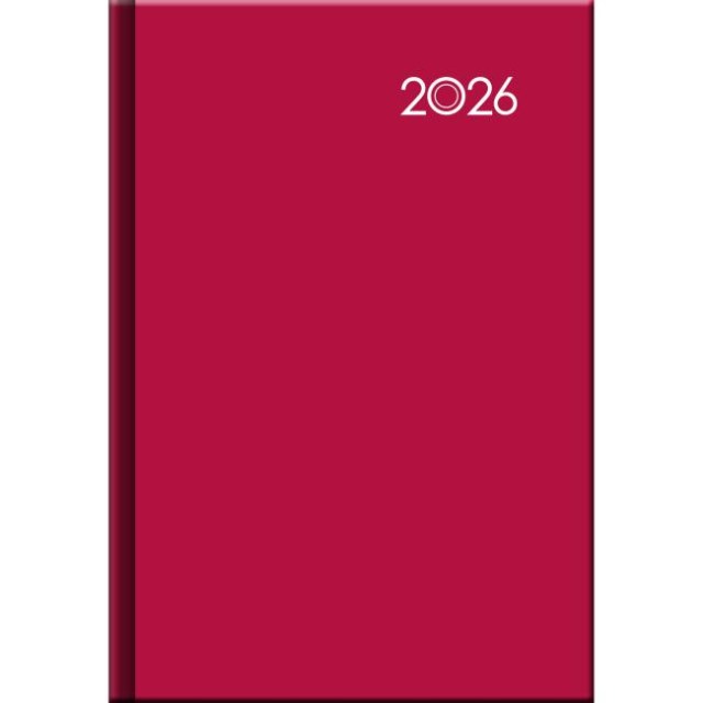 Diár FALCON týždenný A5 4,2 x 20,4 cm červený 2026_1