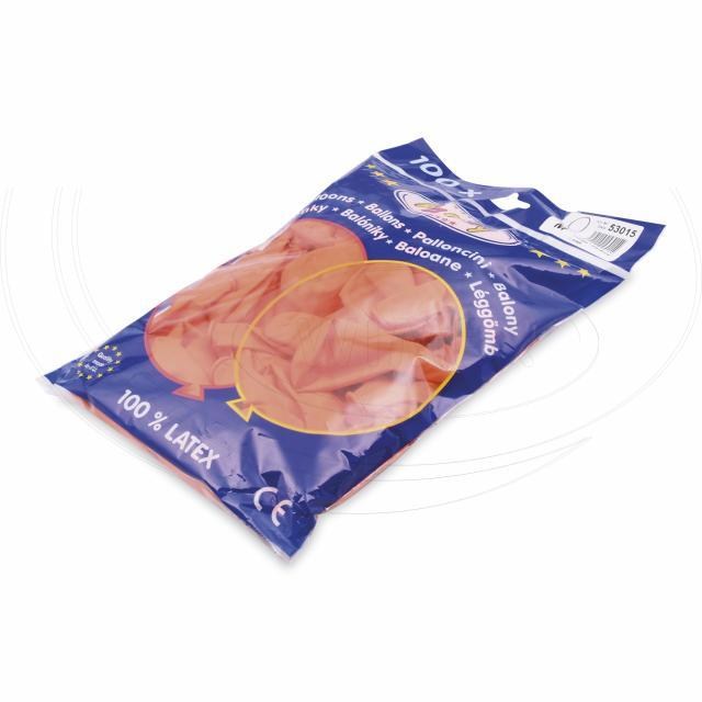 Nafukovací balónik oranžový O25cm M [100 ks]_2