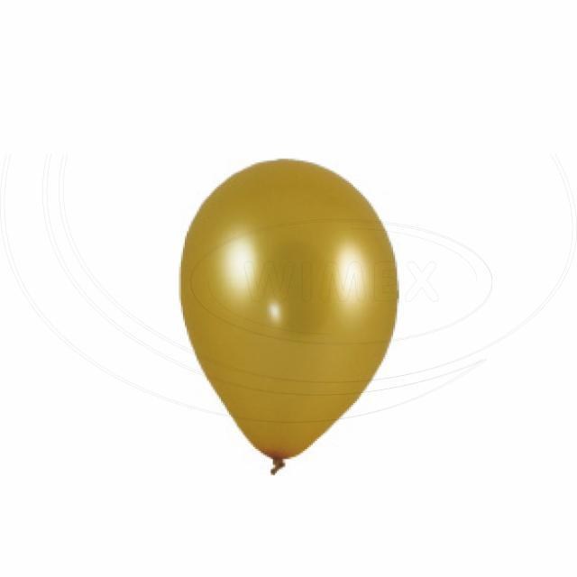 Nafukovací balónik zlatý O25cm M [100 ks]_3
