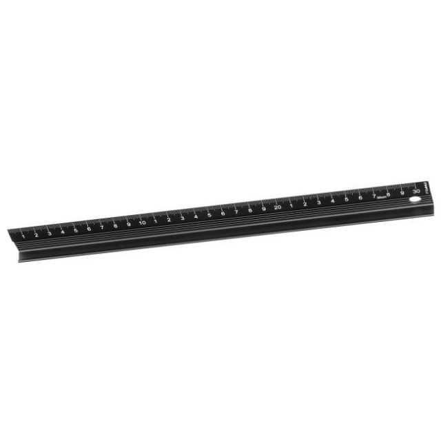 Rezacie pravítko DAHLE 30cm čierne_1