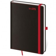 Diár BLACK RED denný A5 14,3x20,5cm 2026_1