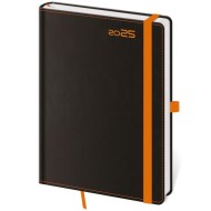 Diár BLACK ORANGE denný A5 14,3x20,5cm 2026_1