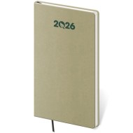 Diár ECO Kiwi týždenný, vreckový A6 8x15cm 2026_1