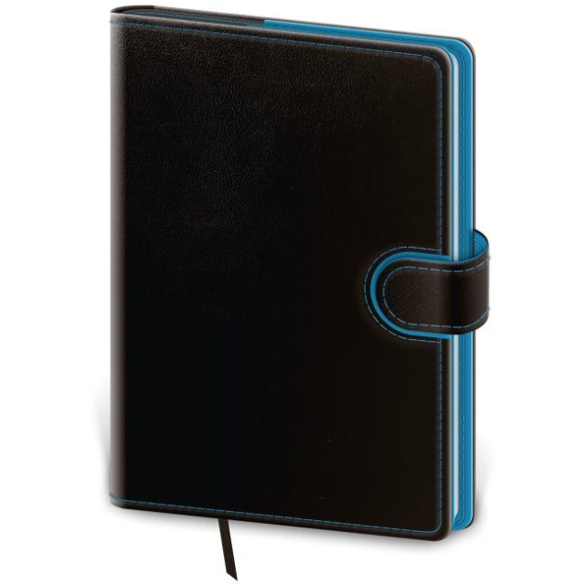 Diár Flip denný A5 14,3x20,5cm - čierno/modrý 2026_1