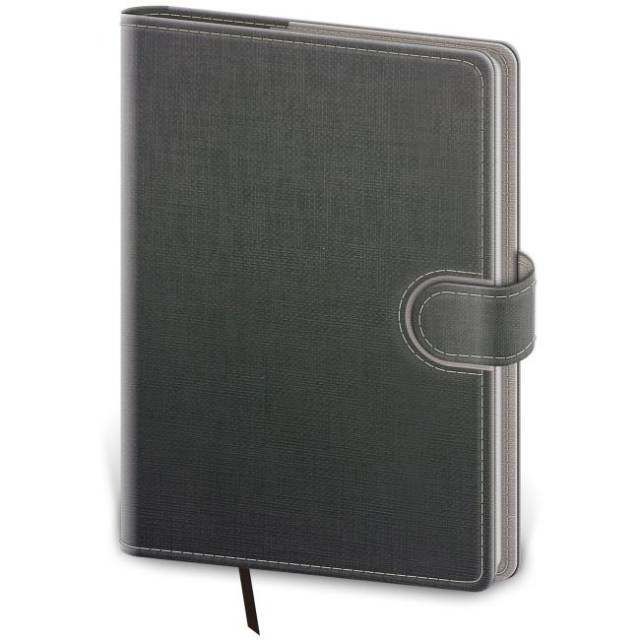 Diár Flip denný A5 14,3x20,5cm - šedo/šedý 2026_1