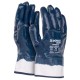 Rukavice nitrilové DONAU SAFETY Nitrile 03, kat. II bielo-námornícke modré veľ. 10_1