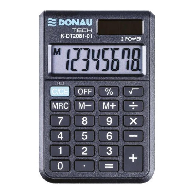 Kalkulačka Donau Tech K-DT2081 čierna_1