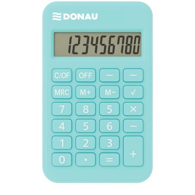 Kalkulačka Donau Tech K-DT2082 tyrkysová_1