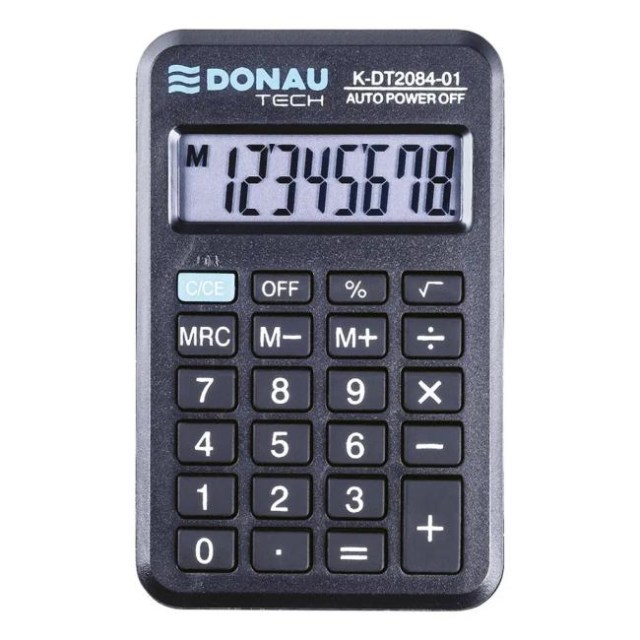 Kalkulačka Donau Tech K-DT2084 čierna_1