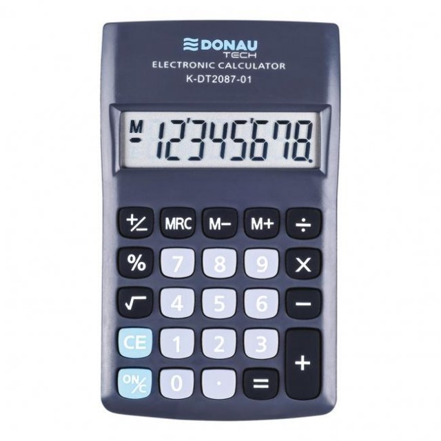 Kalkulačka Donau Tech K-DT2087 čierna_1