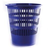 Kôš plastový dierovaný 16 l modrý_1