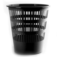 Kôš plastový rebrovaný 12l čierny_1