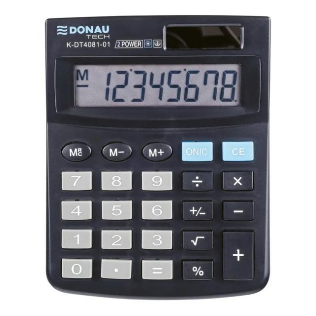 Kalkulačka Donau Tech K-DT4081 čierna_1