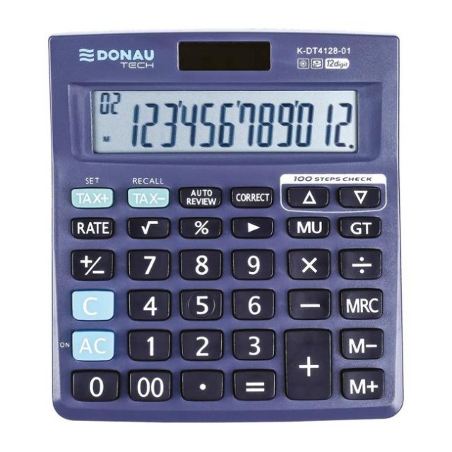 Kalkulačka Donau Tech K-DT4128 čierna_1