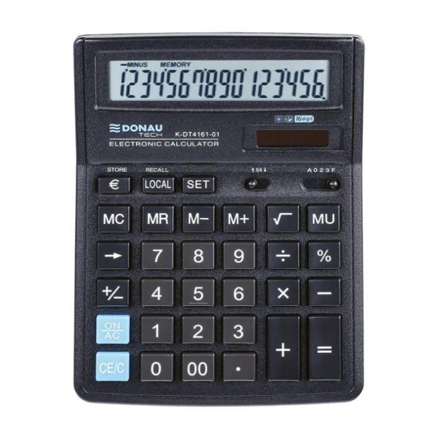 Kalkulačka Donau Tech K-DT4161 čierna_1