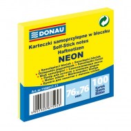 Bloček Donau neónový 76x76mm žltý_1