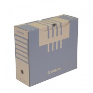 Archívny box DONAU 120mm hnedý_1