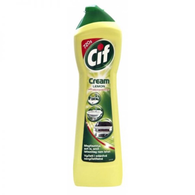 CIF tekutý piesok Lemon 500ml/ Citrón = 720g_1