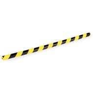 Ochrana rohov profil C25R, žlto-čierna, magnetická Magnetický, flexibilný profil na ochran