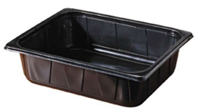 Duni krabička 1-dielna Black - 1/2Gn, PP, 325x265x80 mm [96 ks]_1