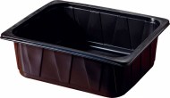 Duni krabička 1-dielna Black - 1/2Gn, PP, 325x265x100 mm [92 ks]_1