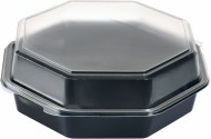 Octaview PS Black/Transparent 230x230x80 mm [180 ks]_1