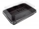 Krabička Sushi PS Black/Transparent 185x134x54 mm [200 ks]_1