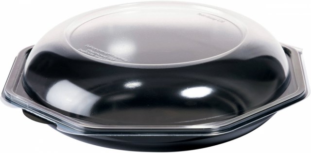 Octabowl PS Black/Transparent 230x230x72 mm [170 ks]_1