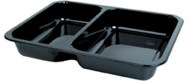 Duni menu krabička 2-dielna Black - CPET, 225x175x35 mm [250 ks]_1