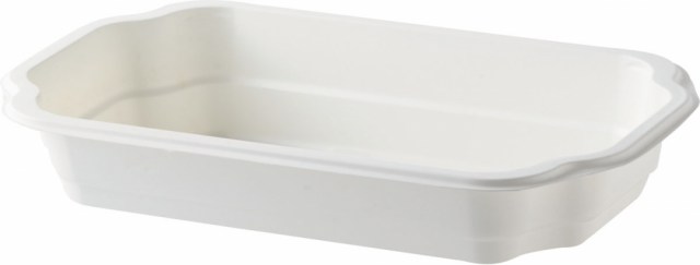 Duni krabička Take-away 1-dielna White - PP, 250x159x43 mm [246 ks]_1