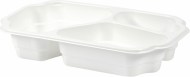 Duni krabička Take-away 3-dielna White - PP, 250x159x48 mm [246 ks]_1