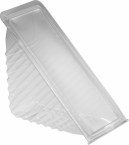 Krabička Sandwich RPET Transparent 2-Wedge - 160x85x65 mm [500 ks]