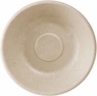 Tanier na polievku Unbleached Bagasse - priemer 16 cm [50 ks]