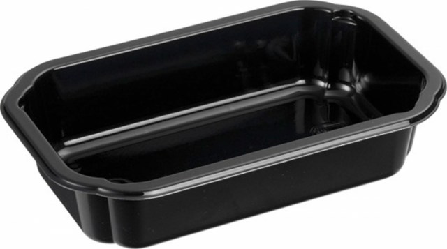 Duni krabička 1-dielna Black - CPET, 160x103x35 mm [750 ks]_1