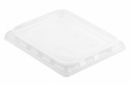 Duni viečko na krabičku Transparent - 1/2Gn, APET, 325x266x30 mm [60 ks]_1