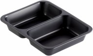 Duni krabička 2-dielna Black - Cater, PP, 227x178x40 mm [216 ks]_1