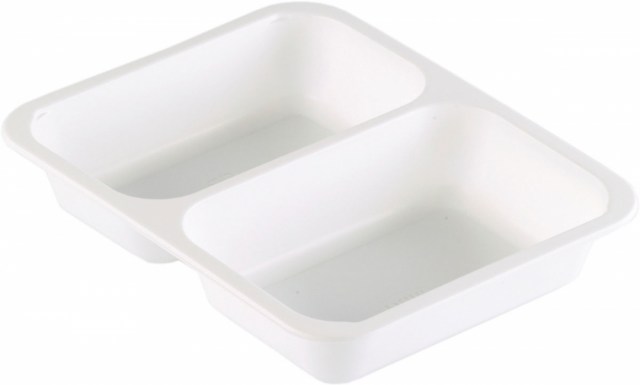 Duni krabička 2-dielna White - Cater, PP, 227x178x40 mm [216 ks]_1