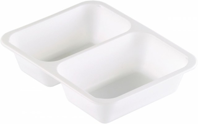 DUNI Tácka cater pp biela 2-dielna 227 × 178x50 mm [216 ks]_1