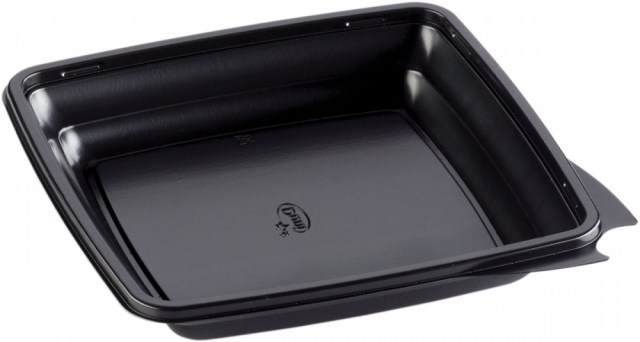 Krabička Gourmet PP Black 750 ml 197x197x33 mm [450 ks]_1