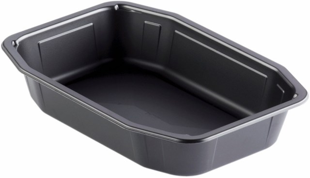 Duni krabička 1-dielna Black - PP, HMR, 215x148x40 mm [328 ks]_1