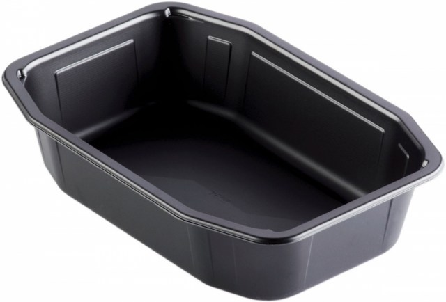 Duni krabička 1-dielna Black - PP, HMR, 215x148x50 mm [312 ks]_1