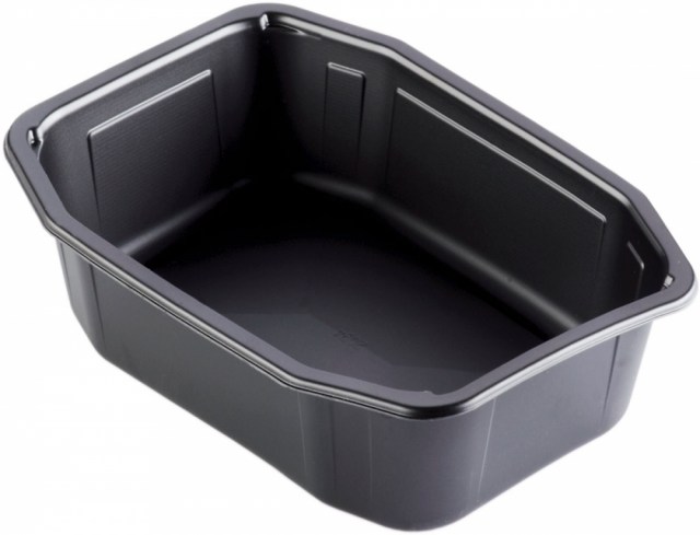 Duni krabička 1-dielna Black - PP, HMR, 215x148x70 mm [232 ks]_1