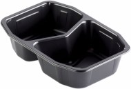 Duni krabička 2-dielna Black - PP, HMR,  215x148x50 mm [312 ks]_1
