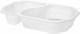 Duni krabička Take-away 2-dielna - Bio, White 250x159x45 mm [246 ks]_1