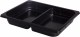 Duni krabička 2-dielna Black - 1/2Gn, PP, 325x265x50 mm [100 ks]_1
