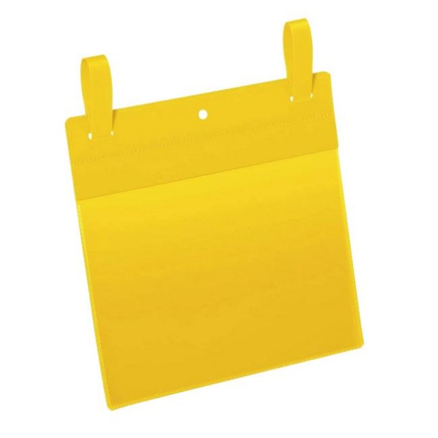Vrecko na dokumenty s páskami 297x210mm na šírku 50 ks žlté_1