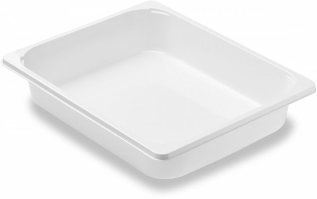 DUNI Tácka 1/2GN cpet biela 1-dielna 325 × 265x60 mm [124 ks]_1