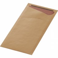 Duni Sacchetto Ecoecho Tissue - Chestnut, 190x85 mm [100 ks]_1