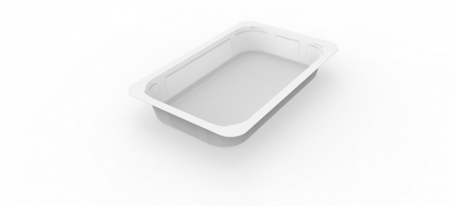 Duni krabička 1-dielna White - 1/4Gn, PP/M, 265x162x40 mm [225 ks]_1